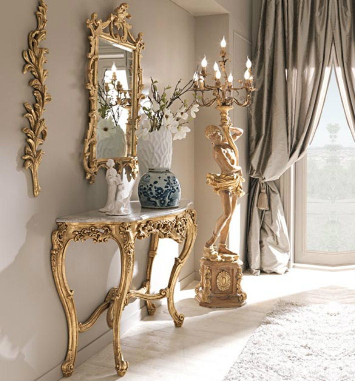 Gold Console Tables to Die for – Design Limited Edition