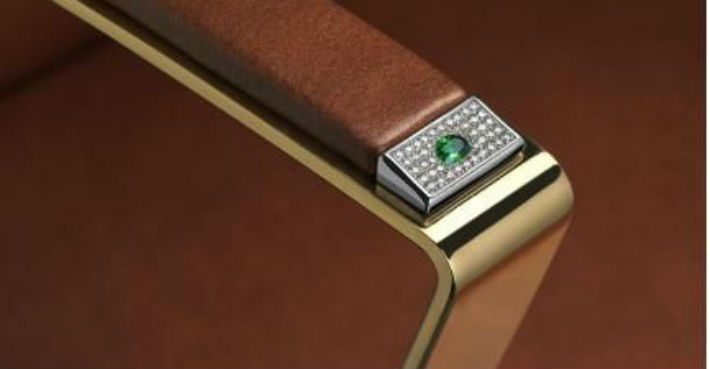 The most expensive office diamond furniture piece