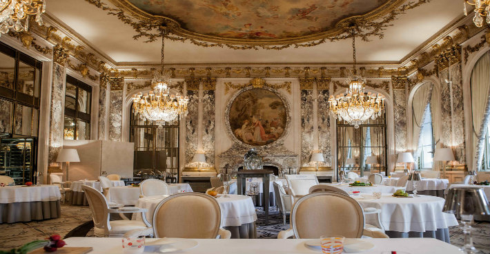 The most expensive restaurant in Europe: Le Meurice