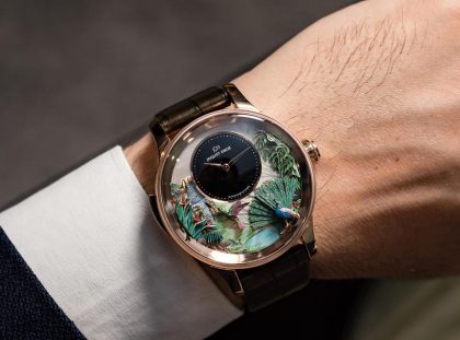 Jaquet Droz Unveils Tropical Bird Timepiece