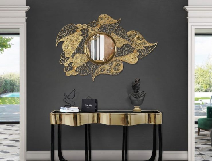 Intricate And Detailed Design - Discover Boca do Lobo's Filigree Mirror ft