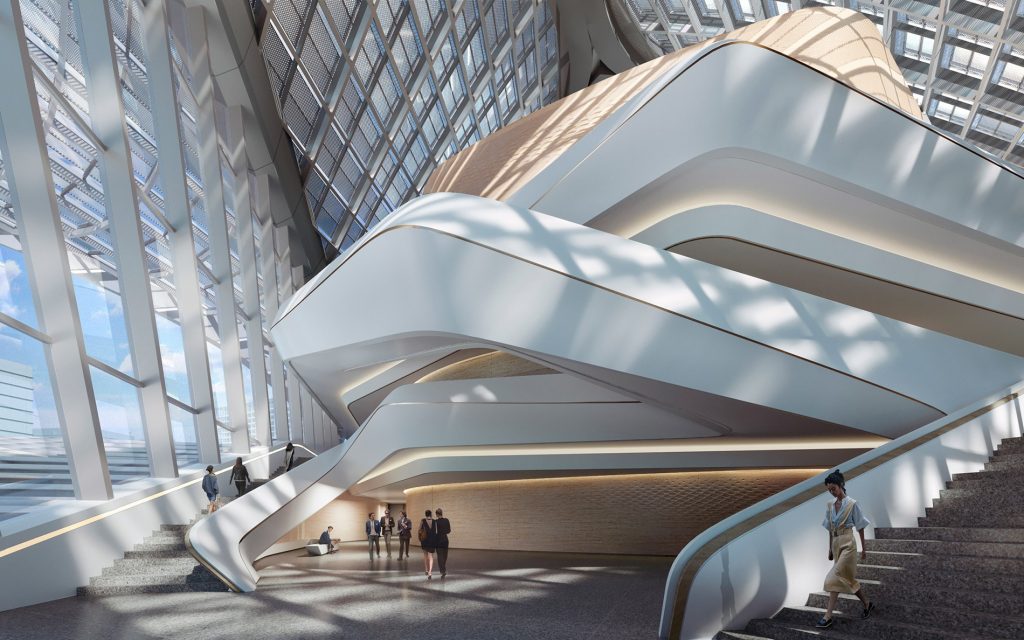 Stunning Cultural Center in Southern China by Zaha Hadid Architects