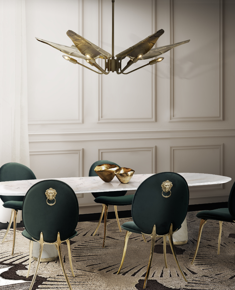Luxury Dining Rooms Where Exclusive Design Pieces Steal The Spotlight