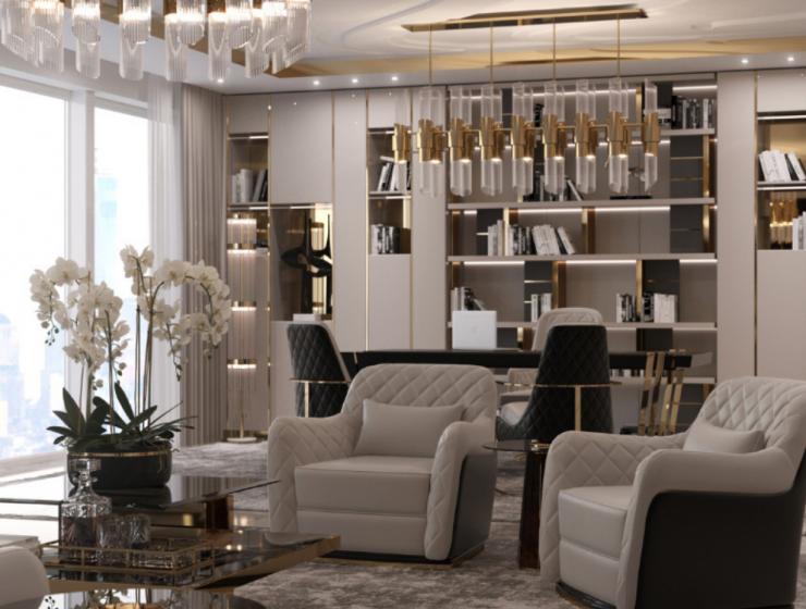 The Most Luxurious Ideas For An Exclusive Office Design
