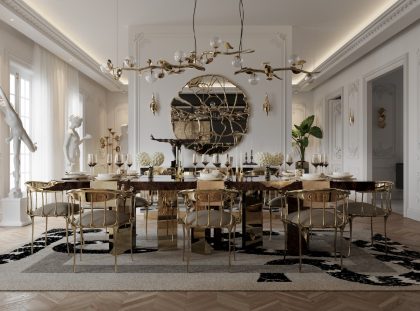 Meet Empire Modern Dining Table For Glamorous Gatherings!