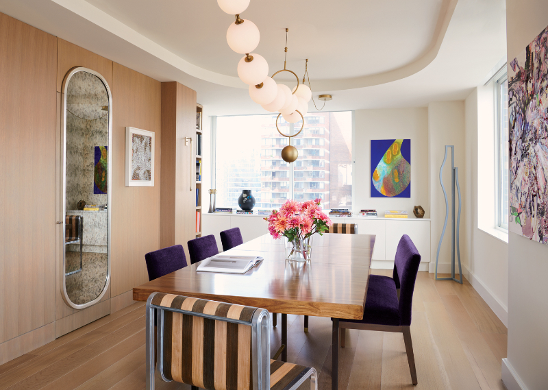 Dining Room in Manhattan Apartment
