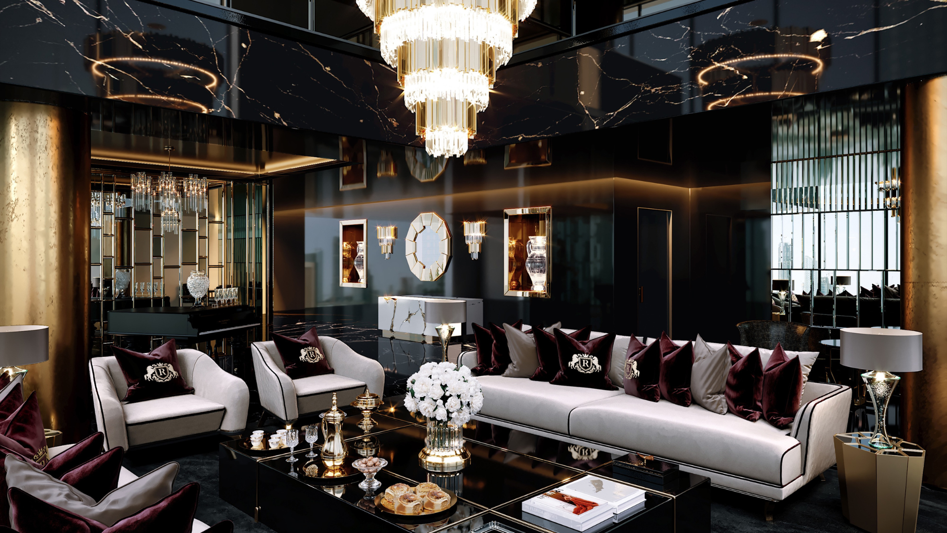 A Powerful and Luxurious House in Dubai